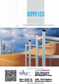 Broschüre Steckregalsystem SUPER 1-2-3